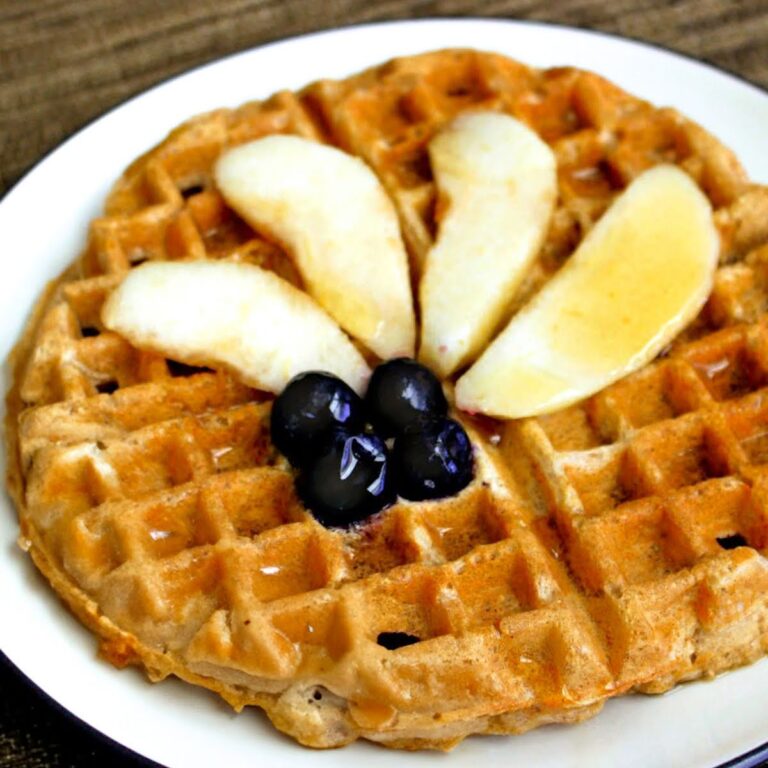 Easy Vegan Waffles from Scratch
