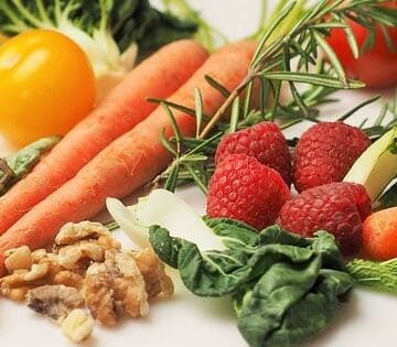 Picture of fresh vegetables
