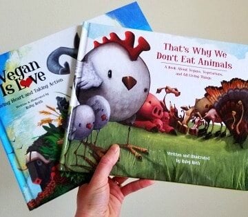 Vegan kids books by Ruby Roth