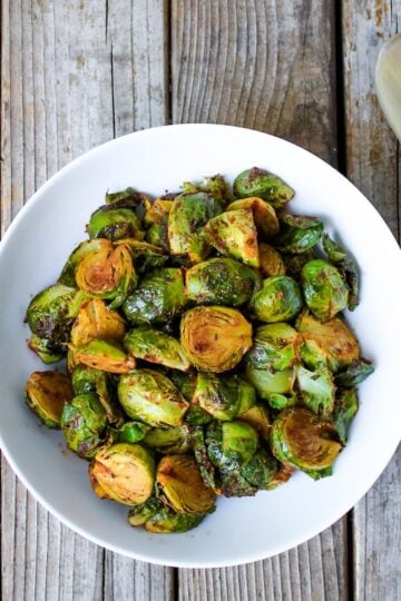 Smoky Vegan Brussels Sprouts (for Thanksgiving and Beyond)