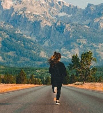 Running and self esteem for young women