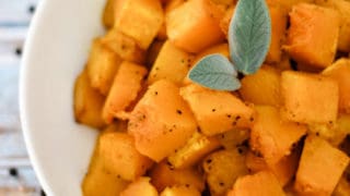 Roasted Butternut Squash, Indian- or Italian-Style-image