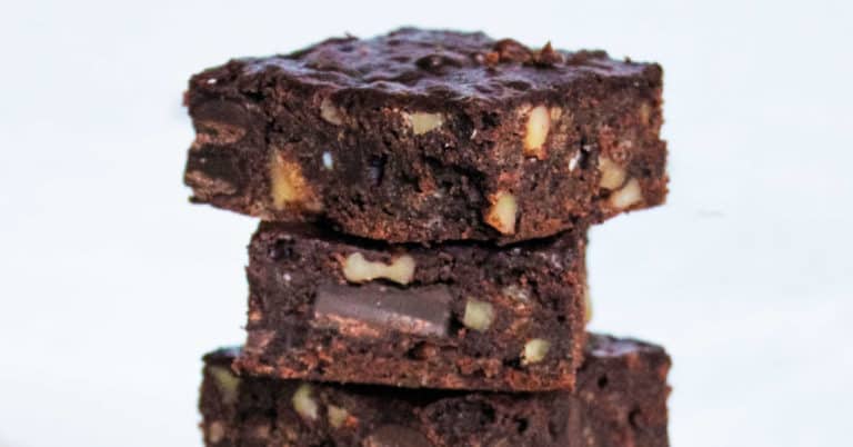 Eggless fudgy brownie recipe vegan