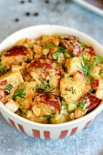 Easy Vegan Dill Potato Salad (+Recipe Video!)