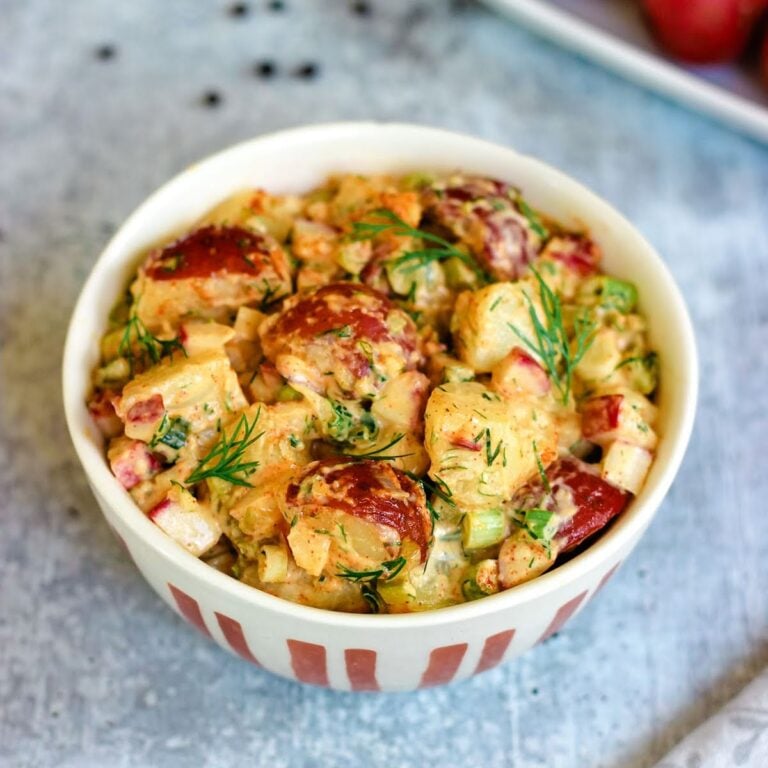 Easy Vegan Dill Potato Salad (+Recipe Video!)