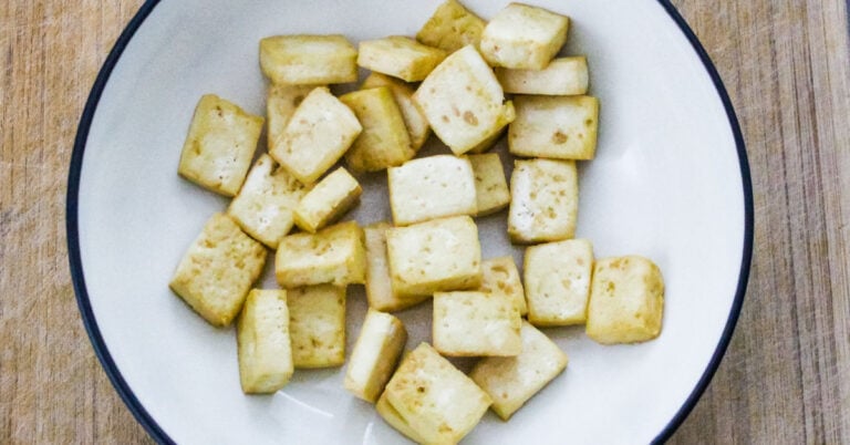 Crispy baked tofu oil free recipe