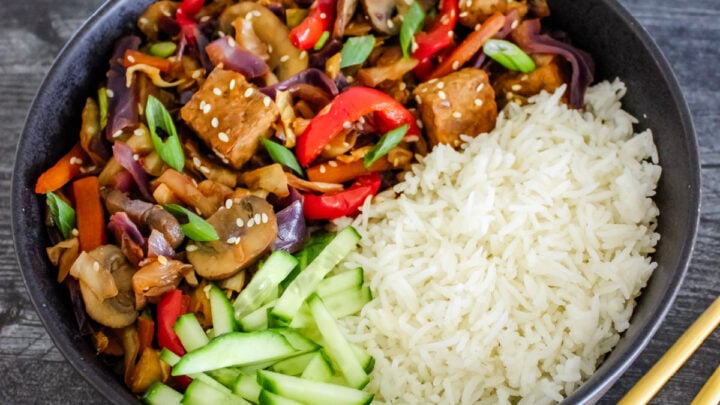 Tempeh Stir-Fry with Cabbage-image