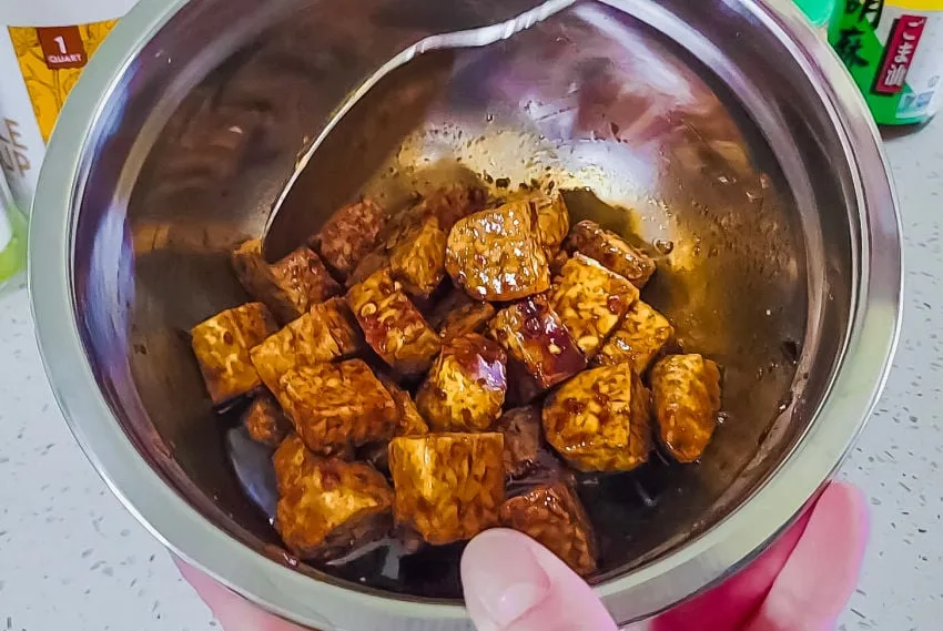How to marinate tempeh for stir fry