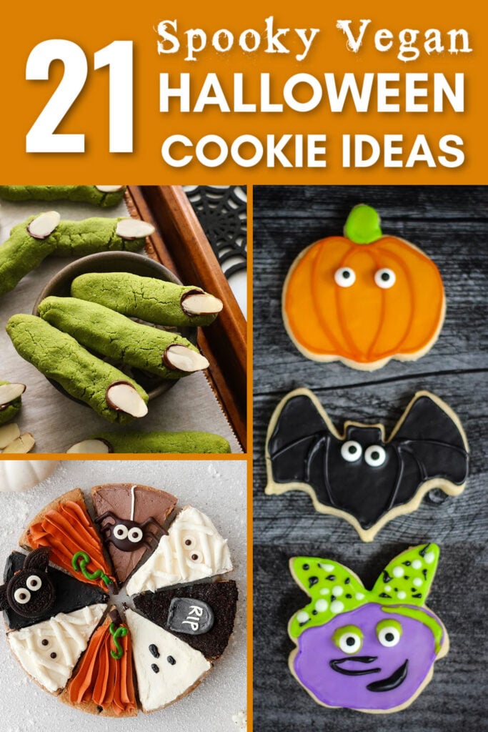 21 spooky vegan Halloween cookie ideas recipe roundup