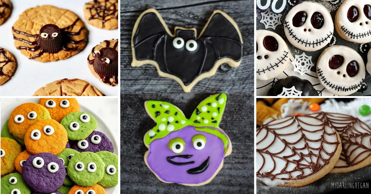 21 Fun Vegan Halloween Cookie Recipes [+ Gluten Free Options]