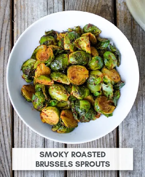 Smoky Roasted Vegan Brussels Sprouts Recipe