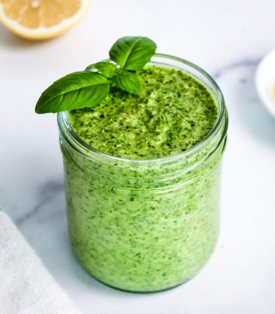 Dairy Free Cashew Pesto with Kale