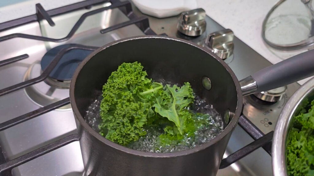 How to make Vegan Kale and Cashew Pesto - step 1