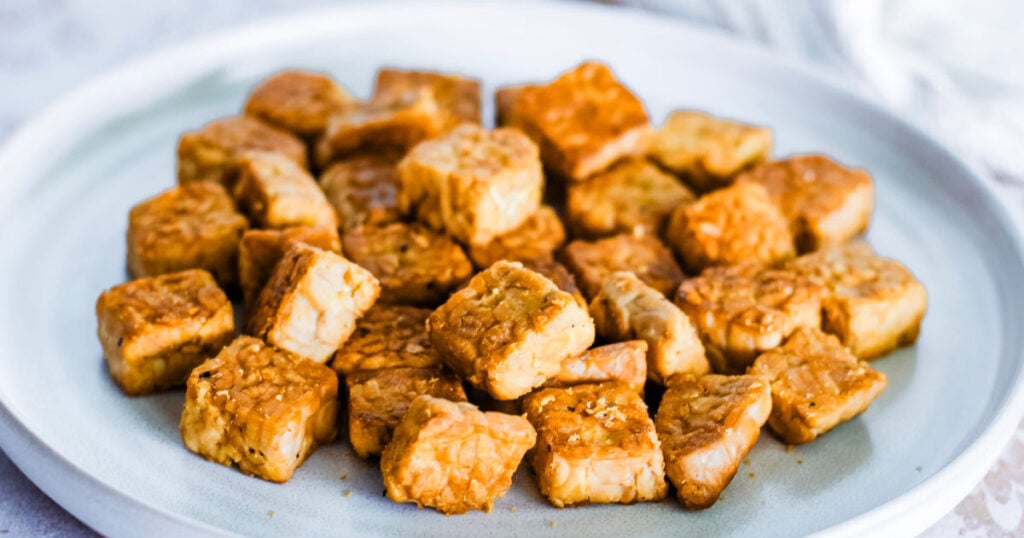 Easy tempeh cooking method: how to cook tempeh on stovetop without pre-boiling or steaming